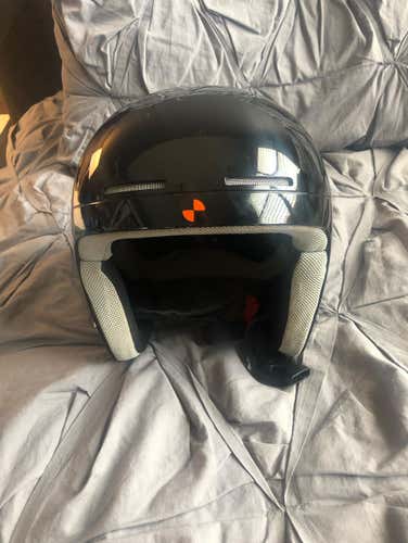 Black POC Race Helmet