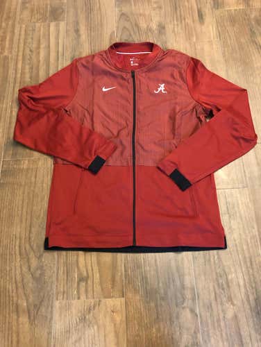 New Nike Alabama Crimson Tide Dry Elite Hybrid Jacket Men’s L Red 908416-613 $95