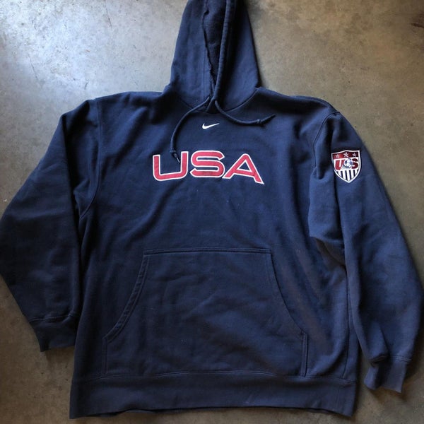 Men's Vintage 90's Nike USMNT Team USA Soccer Olympics World Cup Sweatshirt Sz M