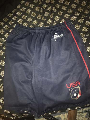 Team Issued USA lacrosse Shorts