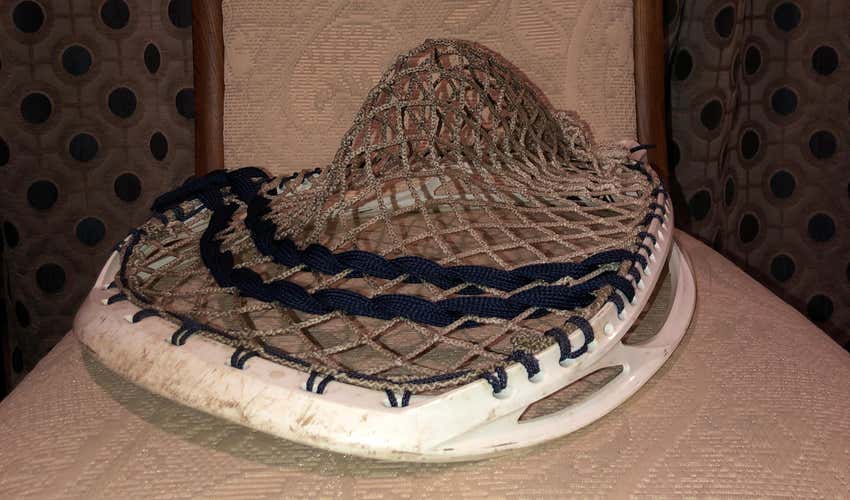 Warrior Nemesis 2 Strung W/ 12d ECM Black (strung By Cam Crowley @Goaliestrings)