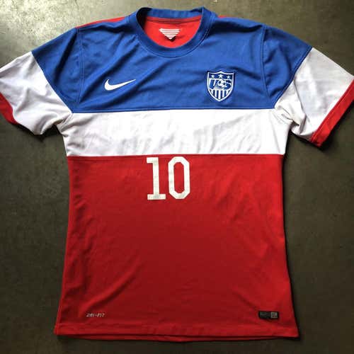 Men's Nike Dri-Fit Team USA USMNT Olympic World Cup Landon Donovan Jersey Sz L