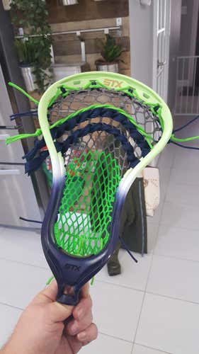 ANY HEAD IN MY LOCKER STX Stallion 700 ULTRA POWER Hammer Head Chesapeake Bayhawks Custom Dye