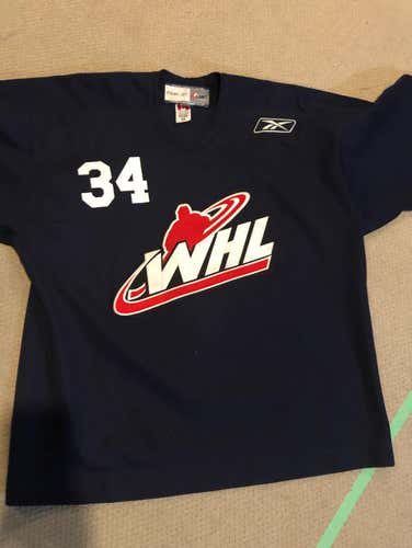 WHL Goalie cut practice jersey