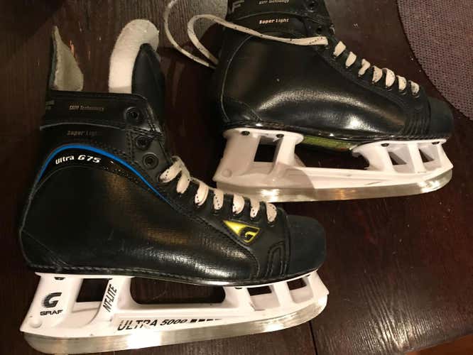 Graf Ultra G75 Skates Senior Size 8.5