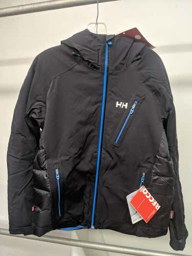 New Men's Helly Hansen Supreme Down Jacket Black Small