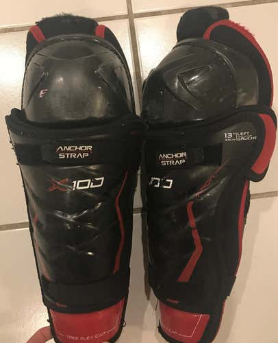 Bauer X100 Shin Guards