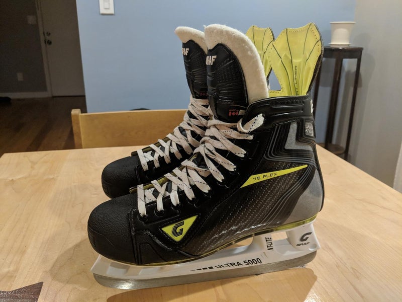 Graf Skates Senior Pro Stock G9035 75 Flex Size 9