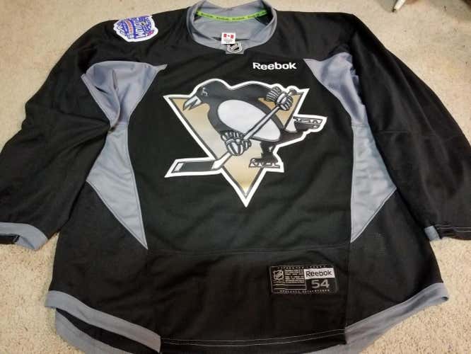 ZOLNIERCZYK PENGUINS 2014 Stadium Series Black Player Practice Issued Jersey 54