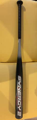 Easton Synergy 2 SCX22 34 /28 Slowpitch Softball Bat Black Composite RARE Hot.