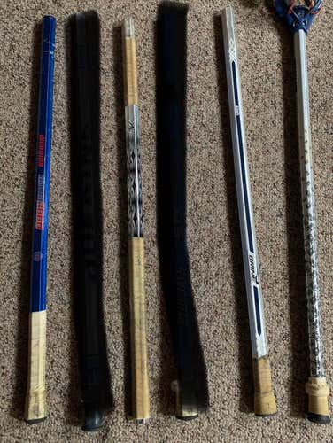 Lacrosse Shaft Lot Looking To Sell Quick