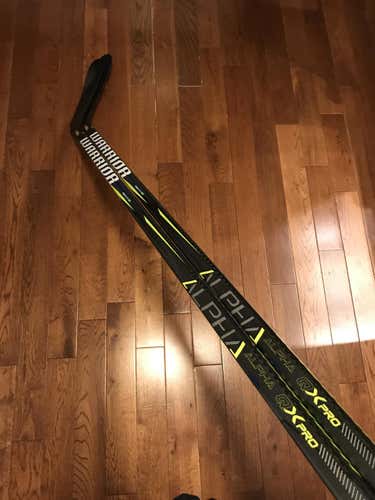 NEW (2 pack) Warrior Alpha QX Pro Stick RH 70flex W03 Backstrom