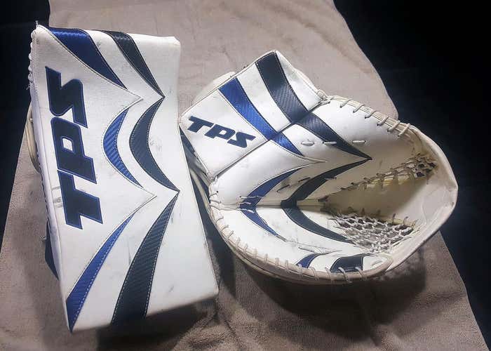 TPS Summit Goalie Glove & Blocker Regular Senior Set