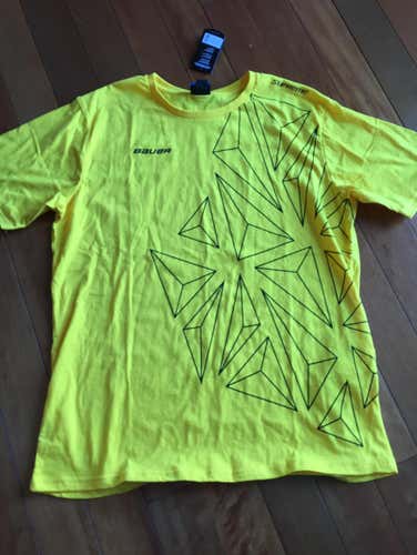 Brande New Large Bauer Shirt With Tags