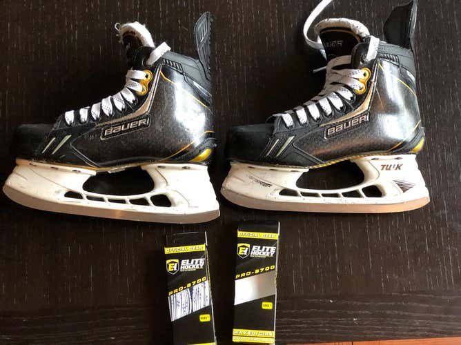 Bauer Supreme One.9 Skates - New Laces On Skate (plus 1 More New)