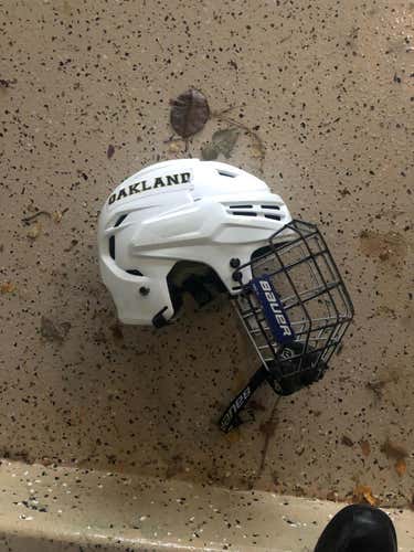 White Bauer IMS 9.0 Helmet