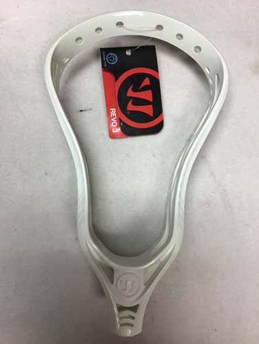 Warrior Revo 3 Unstrung White X Lacrosse Head