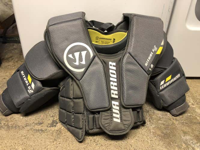 Warrior Ritual G2 Goalie Chest and Arm Protector Goalie Chest Protector Intermediate