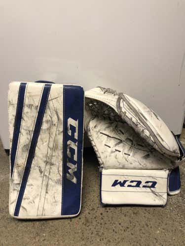 CCM Extreme Flex II 760 Goalie Glove & Blocker Regular Junior