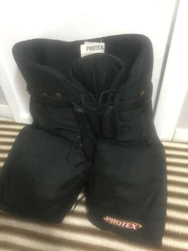 Black Hockey Pants Senior 30-32"