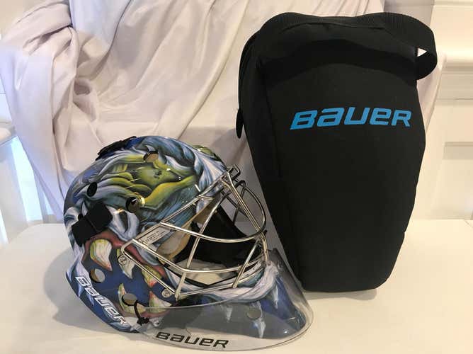 Bauer NME3 Senior Goalie Mask Size 7-7 1/2