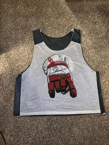 The University of Oklahoma Custom "Horns Down" Pinny