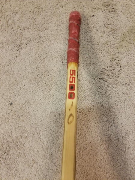 GARY ROBERTS Mid 90's Signed Calgary Flames Game Used Hockey Stick NHL Coa 2