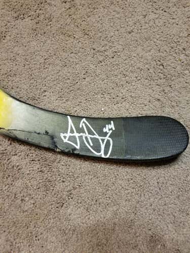SVEN BUTENSCHON Signed New York Islanders Game Used Hockey Stick NHL COA
