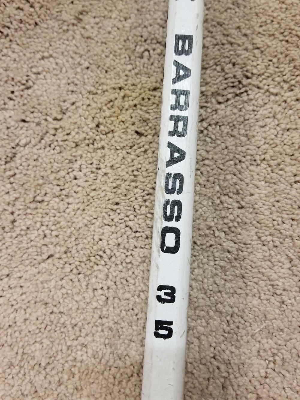 COA 100% Authentic Team Tom Barrasso Game-Used Hockey Stick Penguins 