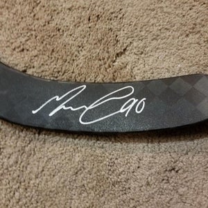 MARCUS JOHANSSON 17'18 New Jersey Devils Signed Game Issued Hockey Stick COA