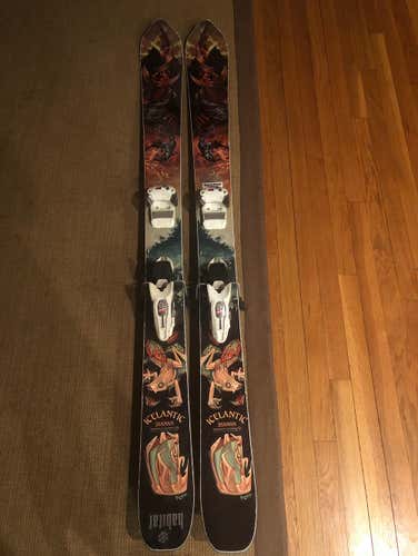 Icelantic Shaman 2009 Skis With Marker Griffon Bindings.Used Only A Few Times