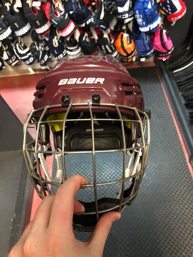 Bauer IMS 9.0 Maroon Medium Combo