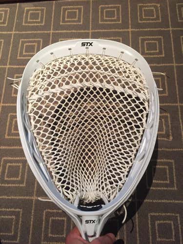 New STX Eclipse 2 Goalie Head Professionally Strung