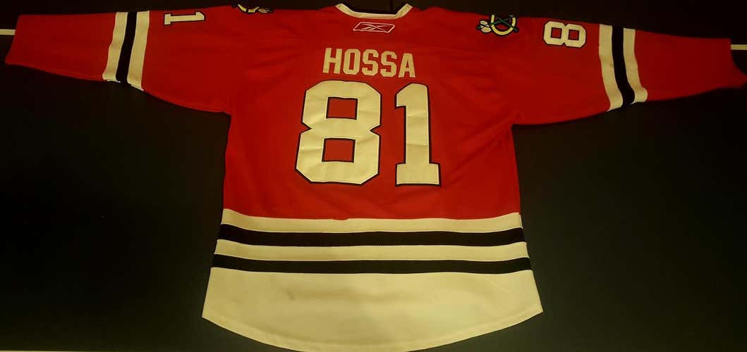 Marian Hossa Chicago Blackhawks Unofficially Licensed RBK Replica Jersey
