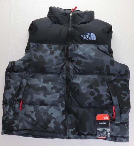 Mens TNF, "one of a kind", Nuptse Vest, 550-800 Down,BLK,XL, NWT