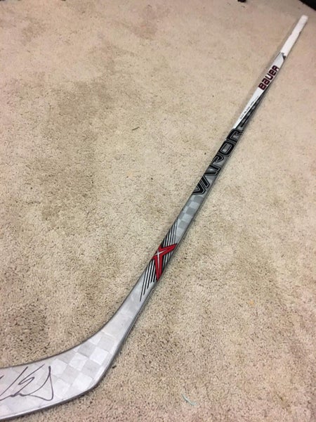 AARON EKBLAD 15'16 Signed Florida Panthers NHL Game Used Hockey Stick COA