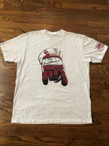 The University Of Oklahoma Custom “Horns Down” T-shirt