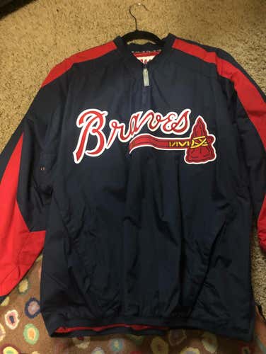 Atlanta Braves Pullover Sz L