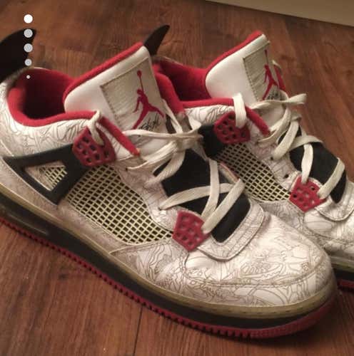 Nike Air Jordan AJF Retro 4 Laser Fusion - Size 11.5 worn a few times