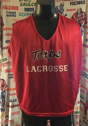 Maryland Terrapins Terps Reversible Red/ Black Pinnie Jersey STX