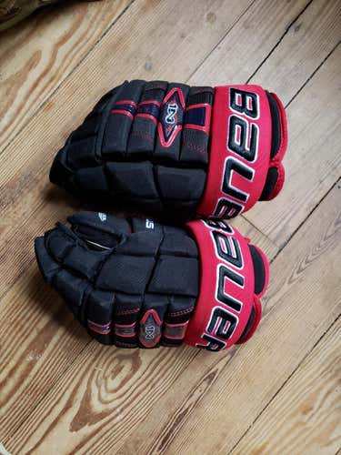 Bauer Nexus 1N Gloves Senior 13" Black/Red