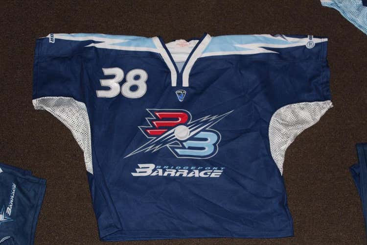 Bridgeport Barrage MLL game worn jersey