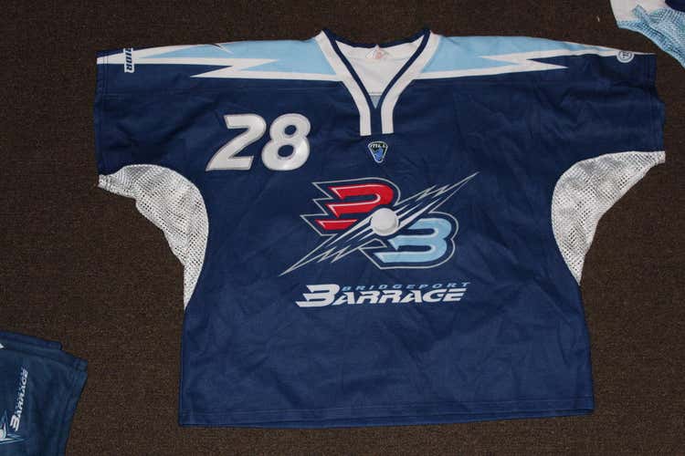 Bridgeport Barrage MLL game worn Jersey