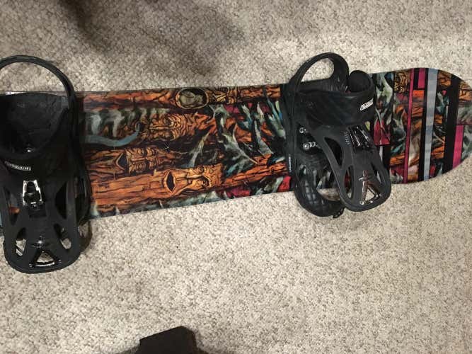 HUMANITY board W/ “the Forest Is Alive” Paint job