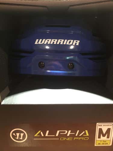 4pack of New Warrior Alpha One Pro Helmets