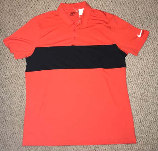 Nike Golf Standard Fit (DRI- Fit) Large Golf Shirt