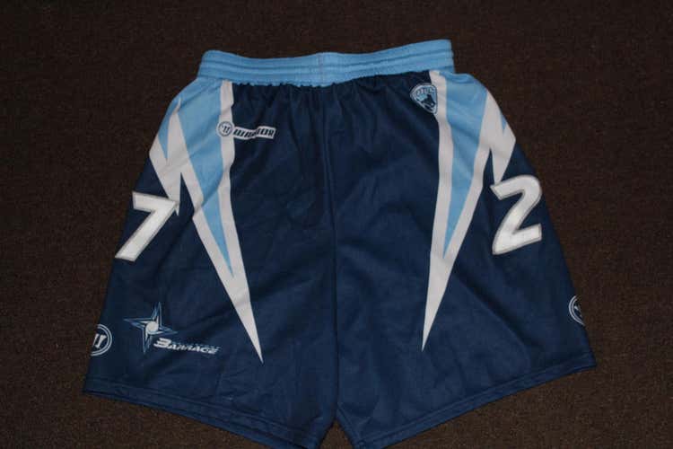 Bridgeport Barrage Game worn MLL shorts #27