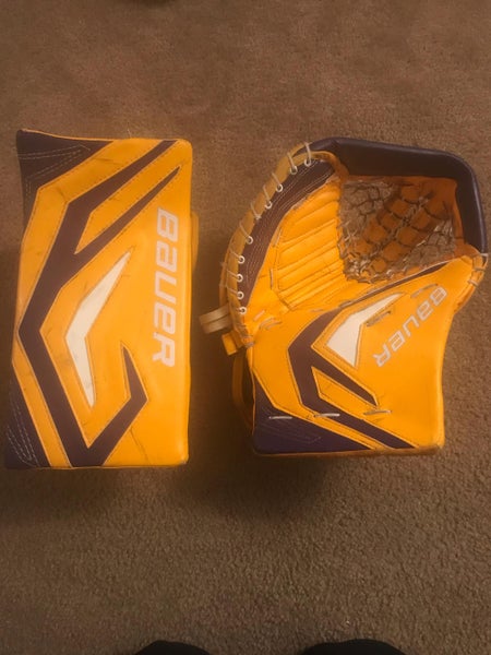 Bauer Total One Full Right Glove And Blocker