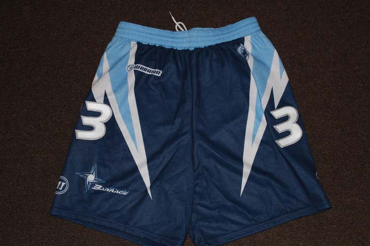 Bridgeport Barrage Game worn MLL shorts #30