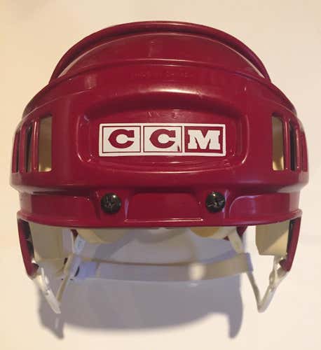 Classic CCM HT2 Pro Stock Hockey Helmet Large Coyotes Red